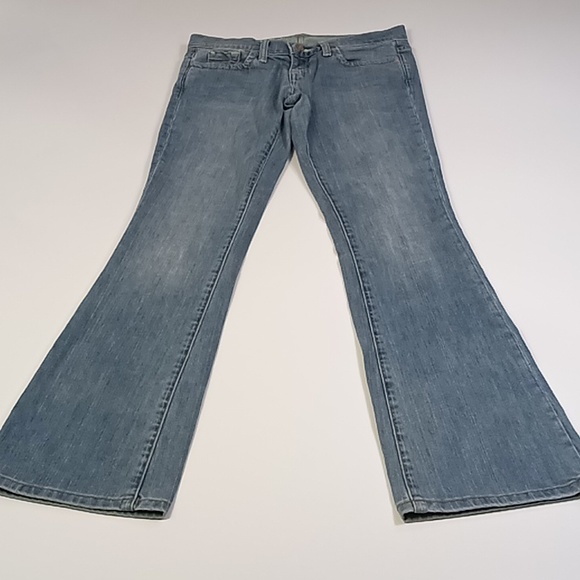 Guess Jeans La Jolla Low Rise Bootcut Light Blue Jeans 27 - Picture 10 of 16